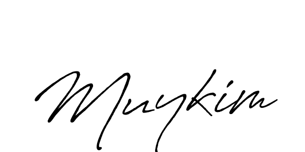 Once you've used our free online signature maker to create your best signature Antro_Vectra_Bolder style, it's time to enjoy all of the benefits that Muykim name signing documents. Muykim signature style 7 images and pictures png