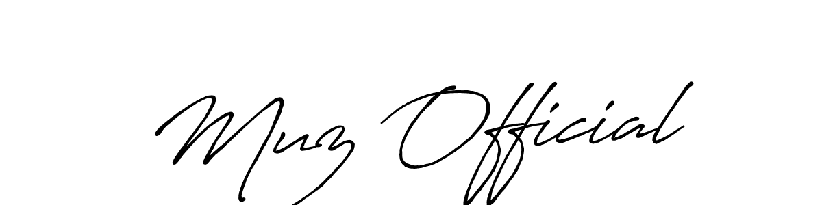 How to Draw Muz Official signature style? Antro_Vectra_Bolder is a latest design signature styles for name Muz Official. Muz Official signature style 7 images and pictures png