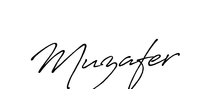 How to make Muzafer signature? Antro_Vectra_Bolder is a professional autograph style. Create handwritten signature for Muzafer name. Muzafer signature style 7 images and pictures png
