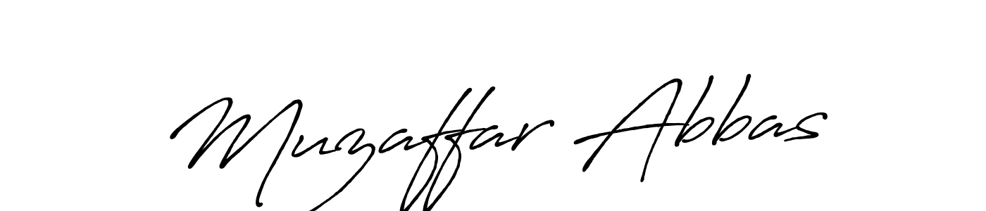 Use a signature maker to create a handwritten signature online. With this signature software, you can design (Antro_Vectra_Bolder) your own signature for name Muzaffar Abbas. Muzaffar Abbas signature style 7 images and pictures png