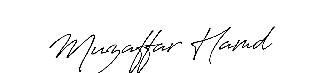 Use a signature maker to create a handwritten signature online. With this signature software, you can design (Antro_Vectra_Bolder) your own signature for name Muzaffar Hamd. Muzaffar Hamd signature style 7 images and pictures png