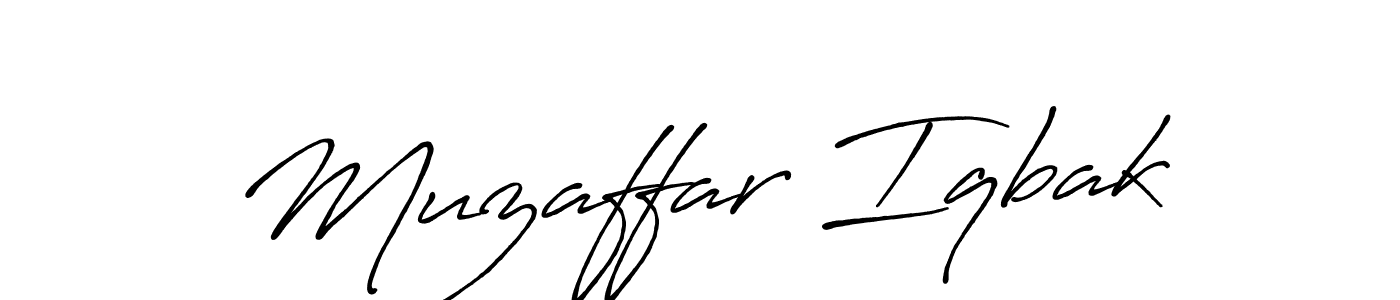Antro_Vectra_Bolder is a professional signature style that is perfect for those who want to add a touch of class to their signature. It is also a great choice for those who want to make their signature more unique. Get Muzaffar Iqbak name to fancy signature for free. Muzaffar Iqbak signature style 7 images and pictures png