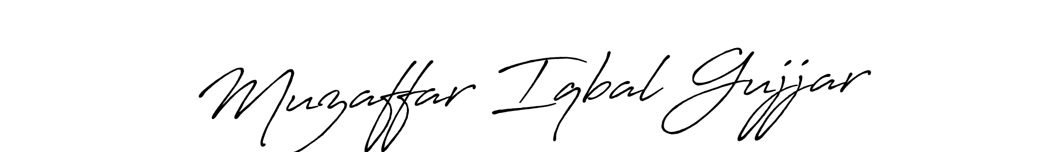 Make a beautiful signature design for name Muzaffar Iqbal Gujjar. Use this online signature maker to create a handwritten signature for free. Muzaffar Iqbal Gujjar signature style 7 images and pictures png