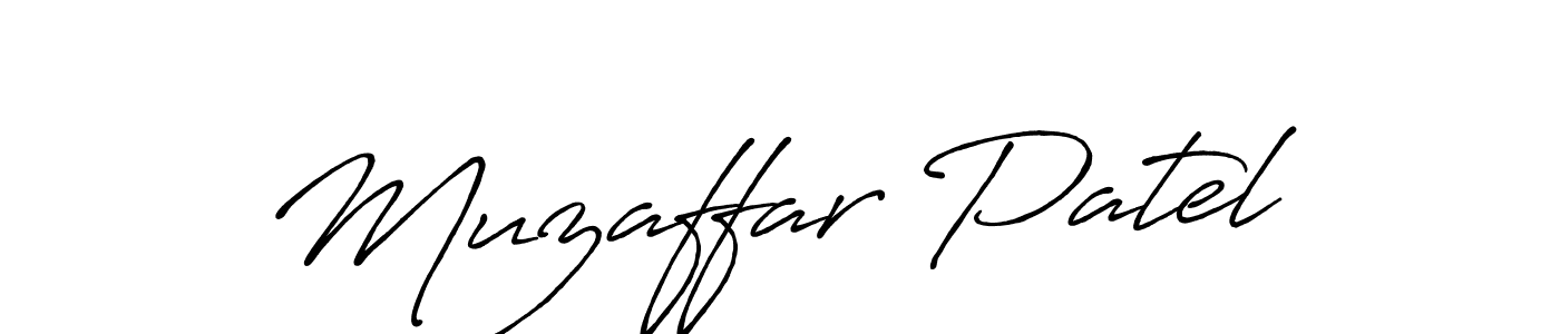 The best way (Antro_Vectra_Bolder) to make a short signature is to pick only two or three words in your name. The name Muzaffar Patel include a total of six letters. For converting this name. Muzaffar Patel signature style 7 images and pictures png