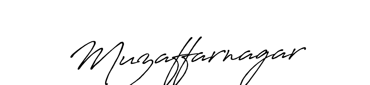 Make a beautiful signature design for name Muzaffarnagar. With this signature (Antro_Vectra_Bolder) style, you can create a handwritten signature for free. Muzaffarnagar signature style 7 images and pictures png