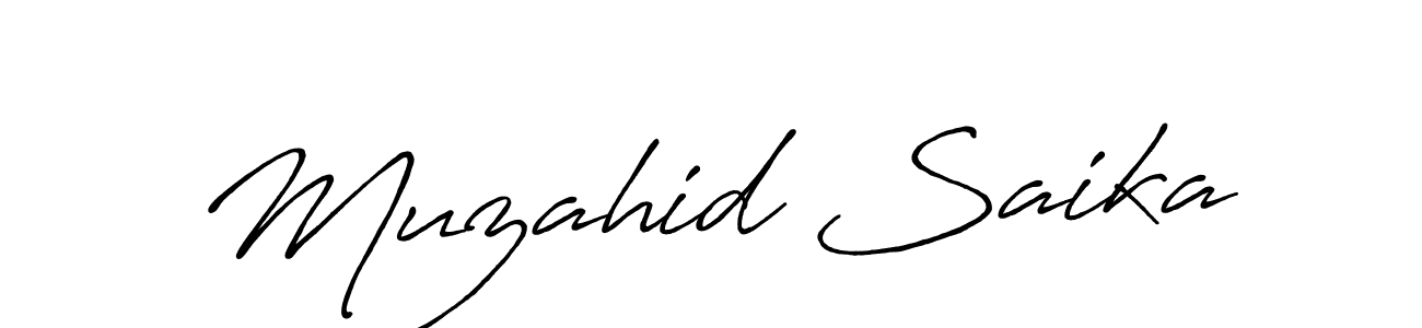 Once you've used our free online signature maker to create your best signature Antro_Vectra_Bolder style, it's time to enjoy all of the benefits that Muzahid Saika name signing documents. Muzahid Saika signature style 7 images and pictures png