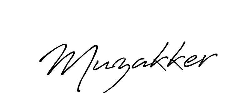 How to make Muzakker signature? Antro_Vectra_Bolder is a professional autograph style. Create handwritten signature for Muzakker name. Muzakker signature style 7 images and pictures png