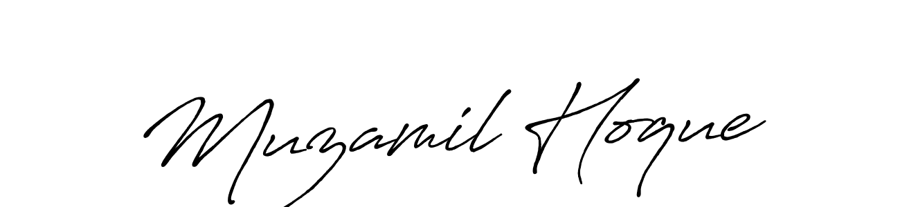 It looks lik you need a new signature style for name Muzamil Hoque. Design unique handwritten (Antro_Vectra_Bolder) signature with our free signature maker in just a few clicks. Muzamil Hoque signature style 7 images and pictures png
