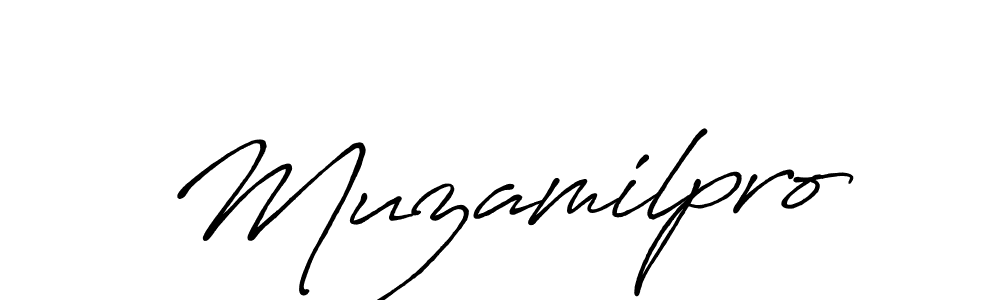 It looks lik you need a new signature style for name Muzamilpro. Design unique handwritten (Antro_Vectra_Bolder) signature with our free signature maker in just a few clicks. Muzamilpro signature style 7 images and pictures png