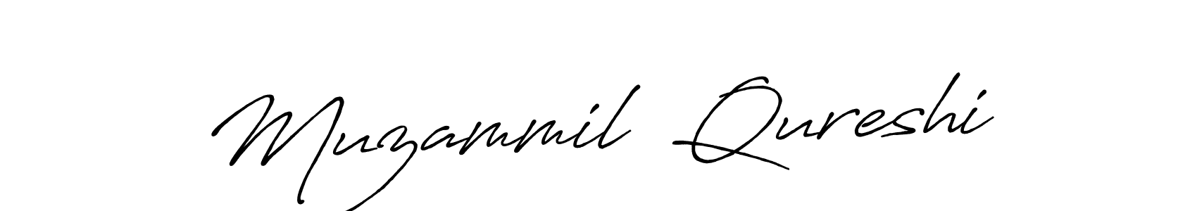 It looks lik you need a new signature style for name Muzammil  Qureshi. Design unique handwritten (Antro_Vectra_Bolder) signature with our free signature maker in just a few clicks. Muzammil  Qureshi signature style 7 images and pictures png