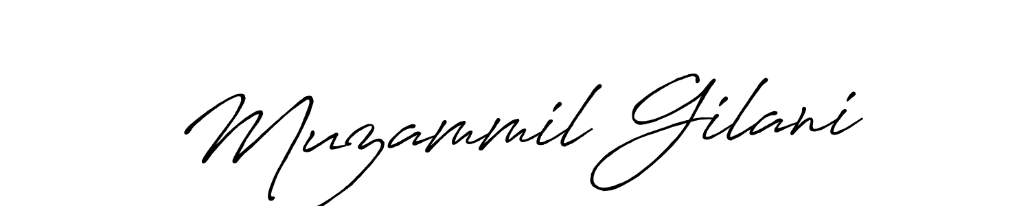 Antro_Vectra_Bolder is a professional signature style that is perfect for those who want to add a touch of class to their signature. It is also a great choice for those who want to make their signature more unique. Get Muzammil Gilani name to fancy signature for free. Muzammil Gilani signature style 7 images and pictures png
