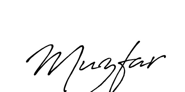 How to make Muzfar name signature. Use Antro_Vectra_Bolder style for creating short signs online. This is the latest handwritten sign. Muzfar signature style 7 images and pictures png