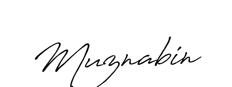 Antro_Vectra_Bolder is a professional signature style that is perfect for those who want to add a touch of class to their signature. It is also a great choice for those who want to make their signature more unique. Get Muznabin name to fancy signature for free. Muznabin signature style 7 images and pictures png