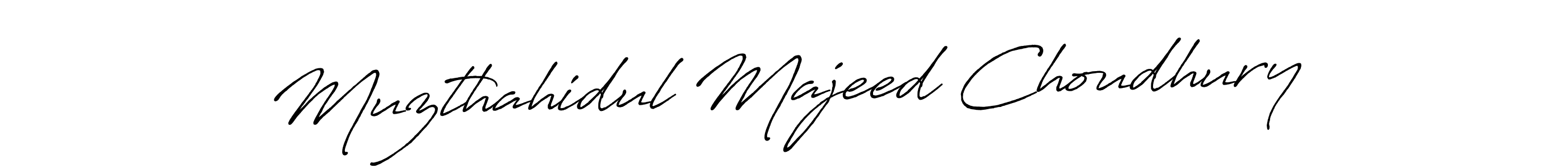 Also we have Muzthahidul Majeed Choudhury name is the best signature style. Create professional handwritten signature collection using Antro_Vectra_Bolder autograph style. Muzthahidul Majeed Choudhury signature style 7 images and pictures png