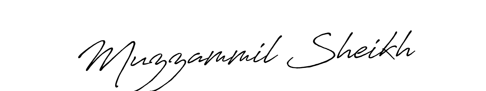 Antro_Vectra_Bolder is a professional signature style that is perfect for those who want to add a touch of class to their signature. It is also a great choice for those who want to make their signature more unique. Get Muzzammil Sheikh name to fancy signature for free. Muzzammil Sheikh signature style 7 images and pictures png