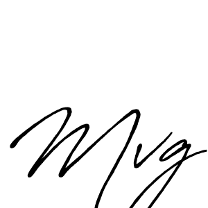 Mvg stylish signature style. Best Handwritten Sign (Antro_Vectra_Bolder) for my name. Handwritten Signature Collection Ideas for my name Mvg. Mvg signature style 7 images and pictures png