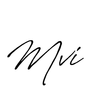 The best way (Antro_Vectra_Bolder) to make a short signature is to pick only two or three words in your name. The name Mvi include a total of six letters. For converting this name. Mvi signature style 7 images and pictures png