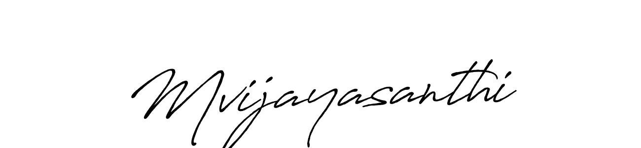 It looks lik you need a new signature style for name Mvijayasanthi. Design unique handwritten (Antro_Vectra_Bolder) signature with our free signature maker in just a few clicks. Mvijayasanthi signature style 7 images and pictures png