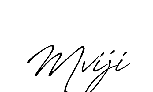 Also You can easily find your signature by using the search form. We will create Mviji name handwritten signature images for you free of cost using Antro_Vectra_Bolder sign style. Mviji signature style 7 images and pictures png