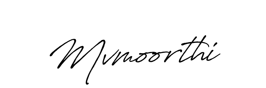 How to make Mvmoorthi signature? Antro_Vectra_Bolder is a professional autograph style. Create handwritten signature for Mvmoorthi name. Mvmoorthi signature style 7 images and pictures png