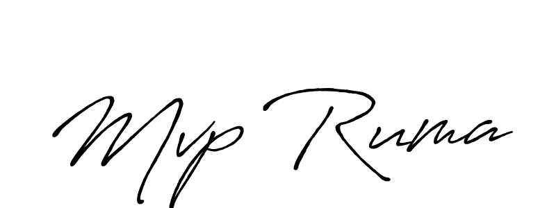 Here are the top 10 professional signature styles for the name Mvp Ruma. These are the best autograph styles you can use for your name. Mvp Ruma signature style 7 images and pictures png