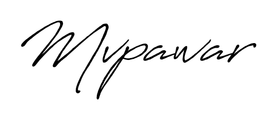 Discover the perfect balance of readability and style for Mvpawar with Antro_Vectra_Bolder font. Create your dream signature today. Mvpawar signature style 7 images and pictures png