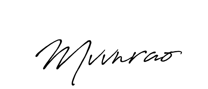 Also we have Mvvnrao name is the best signature style. Create professional handwritten signature collection using Antro_Vectra_Bolder autograph style. Mvvnrao signature style 7 images and pictures png