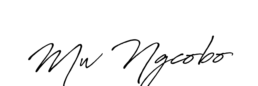 It looks lik you need a new signature style for name Mw Ngcobo. Design unique handwritten (Antro_Vectra_Bolder) signature with our free signature maker in just a few clicks. Mw Ngcobo signature style 7 images and pictures png