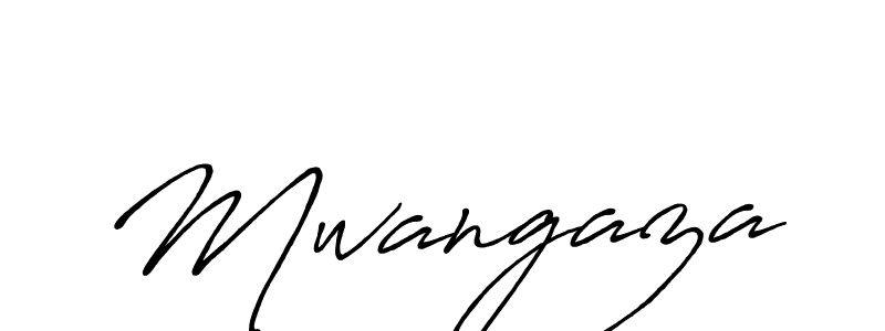 How to make Mwangaza name signature. Use Antro_Vectra_Bolder style for creating short signs online. This is the latest handwritten sign. Mwangaza signature style 7 images and pictures png