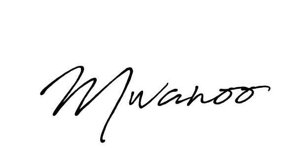 How to Draw Mwanoo signature style? Antro_Vectra_Bolder is a latest design signature styles for name Mwanoo. Mwanoo signature style 7 images and pictures png