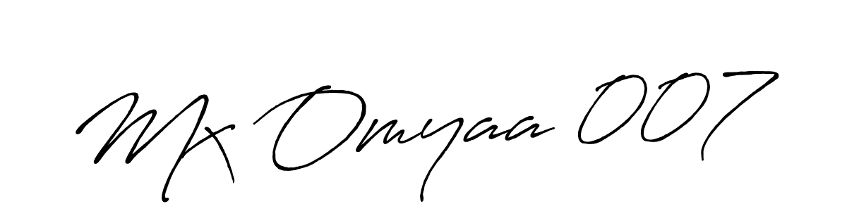 Make a beautiful signature design for name Mx Omyaa 007. Use this online signature maker to create a handwritten signature for free. Mx Omyaa 007 signature style 7 images and pictures png