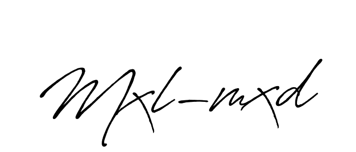 Create a beautiful signature design for name Mxl-mxd. With this signature (Antro_Vectra_Bolder) fonts, you can make a handwritten signature for free. Mxl-mxd signature style 7 images and pictures png