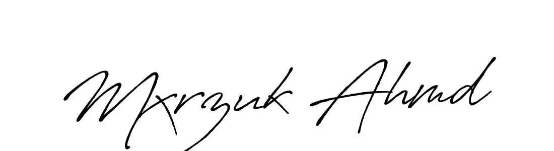 Also You can easily find your signature by using the search form. We will create Mxrzuk Ahmd name handwritten signature images for you free of cost using Antro_Vectra_Bolder sign style. Mxrzuk Ahmd signature style 7 images and pictures png