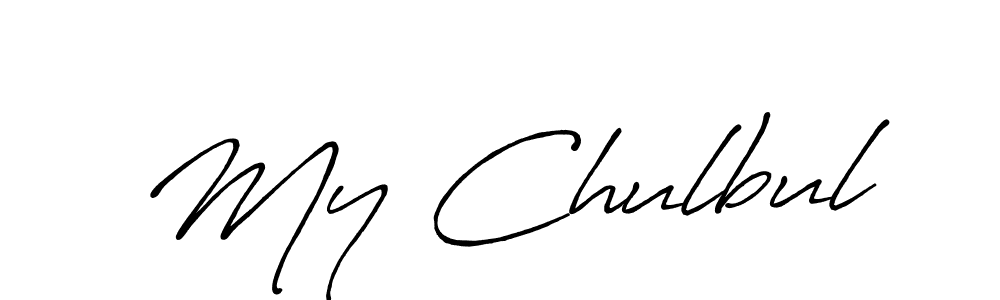 This is the best signature style for the My Chulbul name. Also you like these signature font (Antro_Vectra_Bolder). Mix name signature. My Chulbul signature style 7 images and pictures png