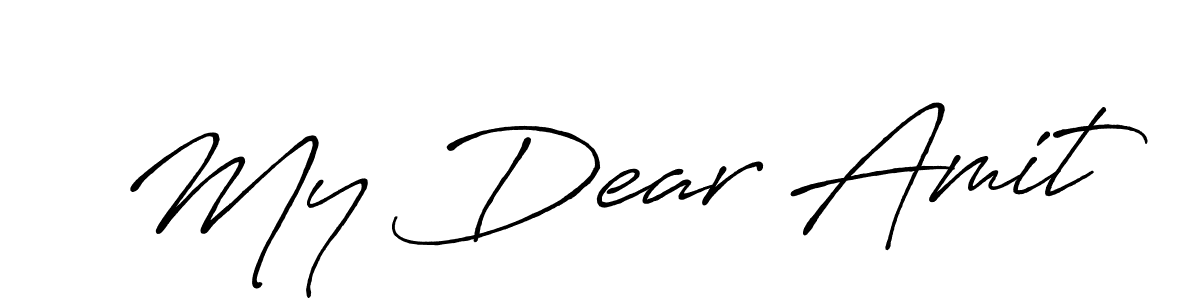 Best and Professional Signature Style for My Dear Amit. Antro_Vectra_Bolder Best Signature Style Collection. My Dear Amit signature style 7 images and pictures png