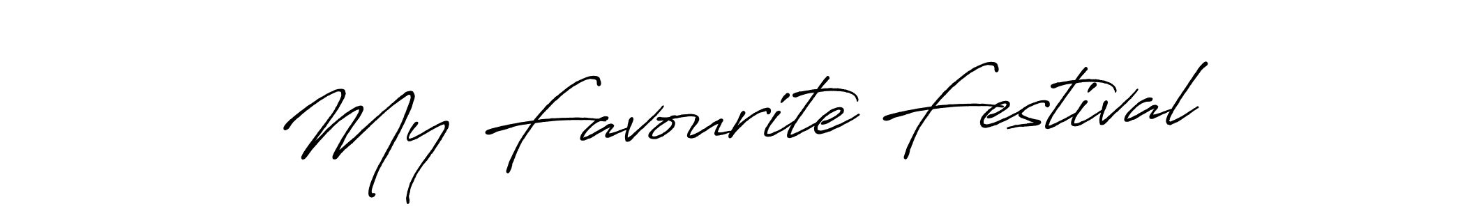 How to make My Favourite Festival signature? Antro_Vectra_Bolder is a professional autograph style. Create handwritten signature for My Favourite Festival name. My Favourite Festival signature style 7 images and pictures png