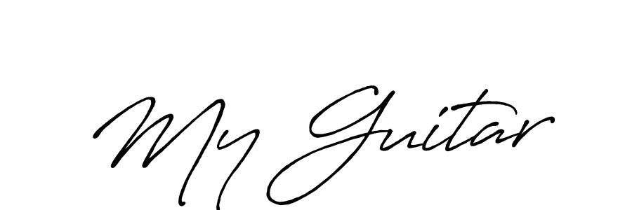 Here are the top 10 professional signature styles for the name My Guitar. These are the best autograph styles you can use for your name. My Guitar signature style 7 images and pictures png