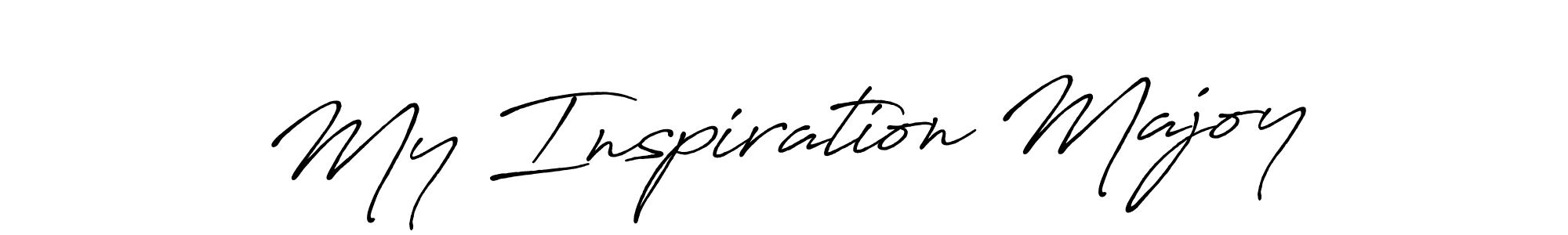 Use a signature maker to create a handwritten signature online. With this signature software, you can design (Antro_Vectra_Bolder) your own signature for name My Inspiration Majoy. My Inspiration Majoy signature style 7 images and pictures png