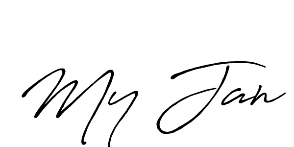 Best and Professional Signature Style for My Jan. Antro_Vectra_Bolder Best Signature Style Collection. My Jan signature style 7 images and pictures png