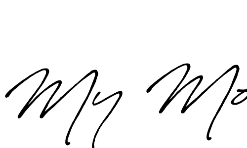 Make a beautiful signature design for name My Mo. Use this online signature maker to create a handwritten signature for free. My Mo signature style 7 images and pictures png