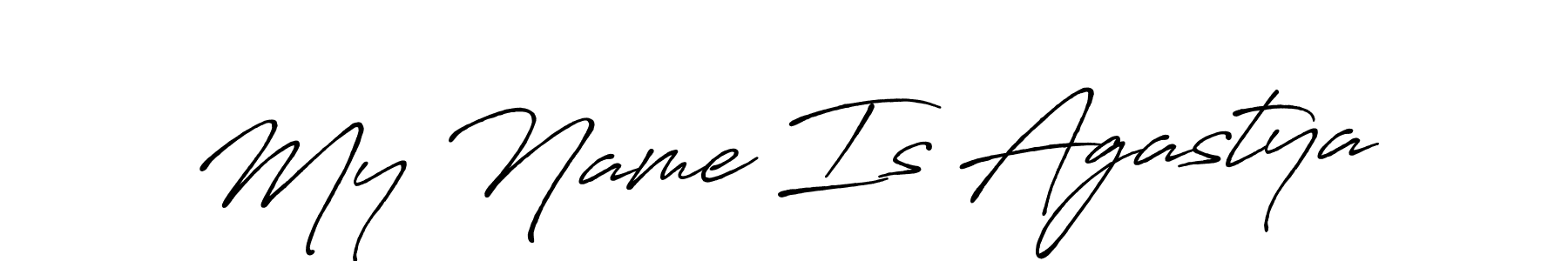 You should practise on your own different ways (Antro_Vectra_Bolder) to write your name (My Name Is Agastya) in signature. don't let someone else do it for you. My Name Is Agastya signature style 7 images and pictures png