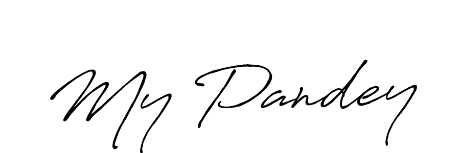 Once you've used our free online signature maker to create your best signature Antro_Vectra_Bolder style, it's time to enjoy all of the benefits that My Pandey name signing documents. My Pandey signature style 7 images and pictures png