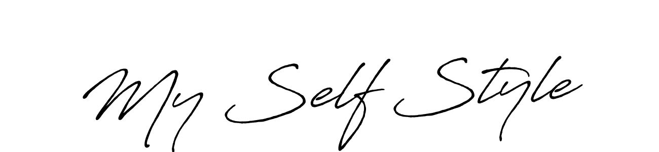 How to make My Self Style signature? Antro_Vectra_Bolder is a professional autograph style. Create handwritten signature for My Self Style name. My Self Style signature style 7 images and pictures png