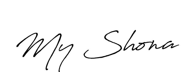 This is the best signature style for the My Shona name. Also you like these signature font (Antro_Vectra_Bolder). Mix name signature. My Shona signature style 7 images and pictures png