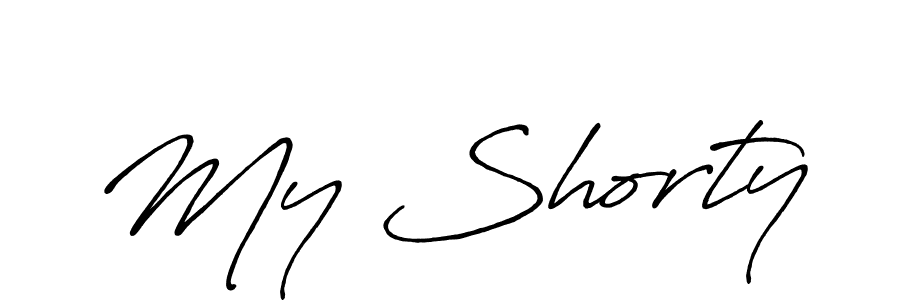 See photos of My Shorty official signature by Spectra . Check more albums & portfolios. Read reviews & check more about Antro_Vectra_Bolder font. My Shorty signature style 7 images and pictures png