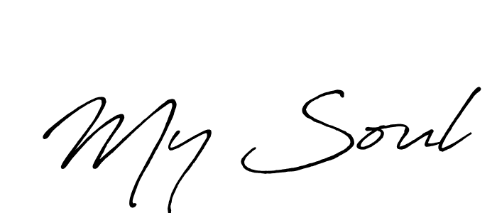Antro_Vectra_Bolder is a professional signature style that is perfect for those who want to add a touch of class to their signature. It is also a great choice for those who want to make their signature more unique. Get My Soul name to fancy signature for free. My Soul signature style 7 images and pictures png