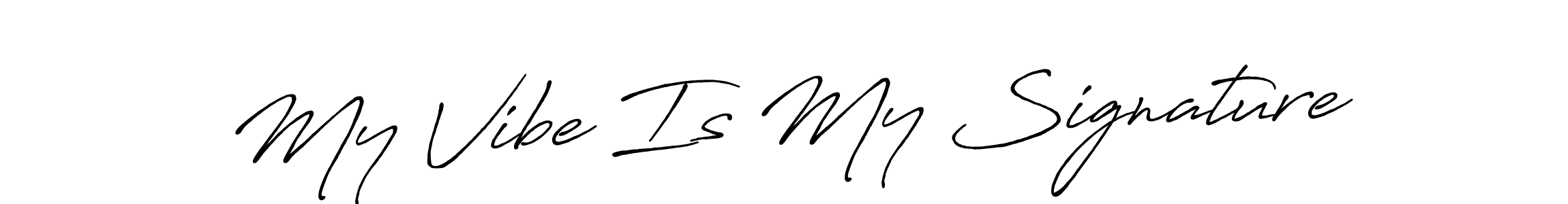 Similarly Antro_Vectra_Bolder is the best handwritten signature design. Signature creator online .You can use it as an online autograph creator for name My Vibe Is My Signature. My Vibe Is My Signature signature style 7 images and pictures png