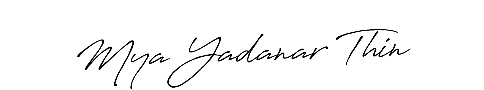 Once you've used our free online signature maker to create your best signature Antro_Vectra_Bolder style, it's time to enjoy all of the benefits that Mya Yadanar Thin name signing documents. Mya Yadanar Thin signature style 7 images and pictures png