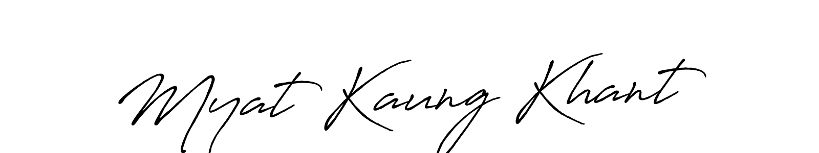 You can use this online signature creator to create a handwritten signature for the name Myat Kaung Khant. This is the best online autograph maker. Myat Kaung Khant signature style 7 images and pictures png