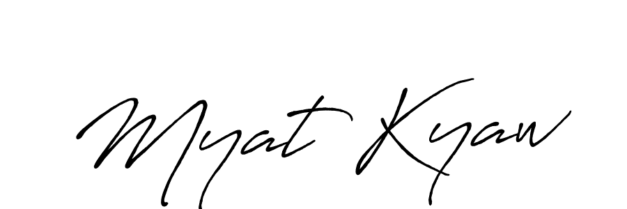 Once you've used our free online signature maker to create your best signature Antro_Vectra_Bolder style, it's time to enjoy all of the benefits that Myat Kyaw name signing documents. Myat Kyaw signature style 7 images and pictures png